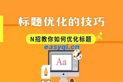 seo优化中网站title标签设置技巧了解吗?